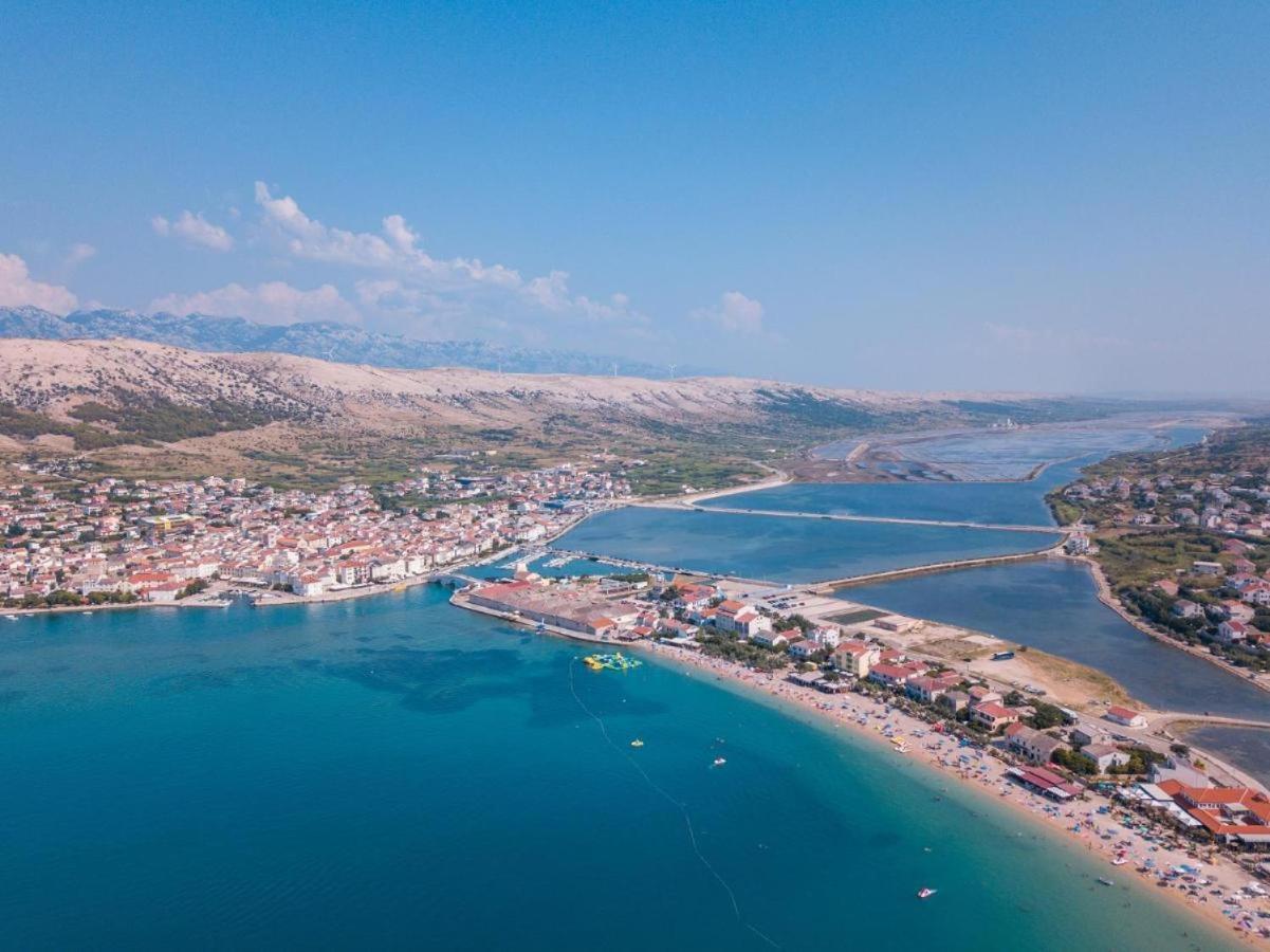 Old Town With Parking Apartman Pag Town Kültér fotó